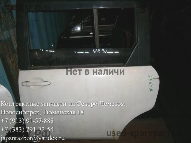 Toyota Sienta 1 Дверь задняя левая