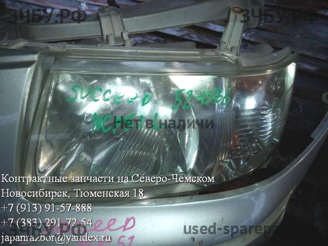 Toyota Succeed Фара левая