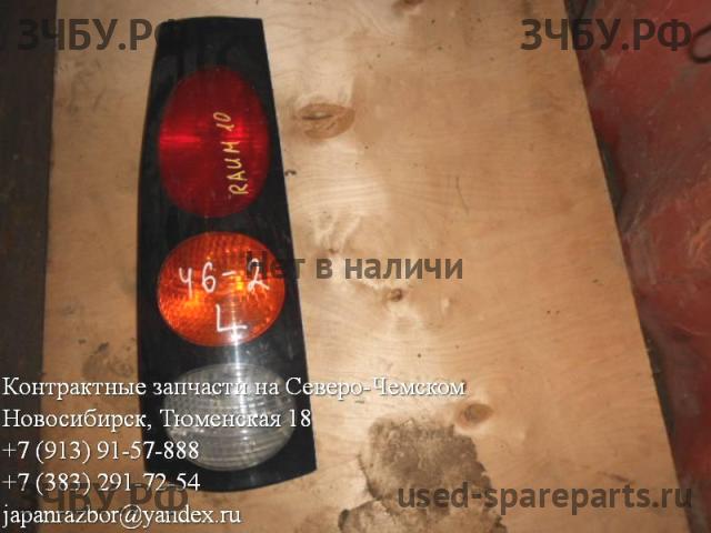 Toyota Raum 1 Фонарь левый