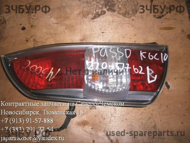 Toyota Passo 1 (C10) Фонарь левый