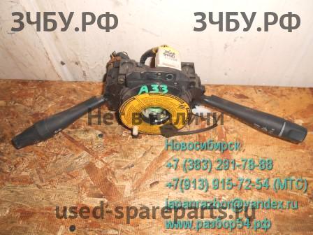 Nissan Cefiro (A33) Переключатель подрулевой в сборе (c лентой SRS)