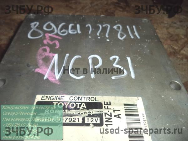 Toyota BB (1) Блок управления двигателем