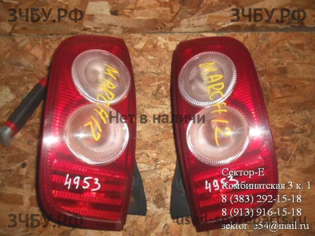 Nissan March K12 Фонарь правый