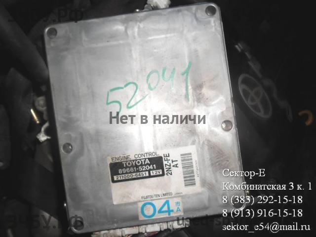 Toyota Vitz 1 Блок управления двигателем