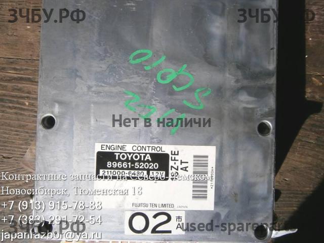 Toyota Vitz 1 Блок управления двигателем