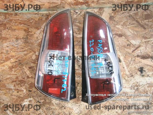 Toyota Passo 1 (C10) Фонарь правый