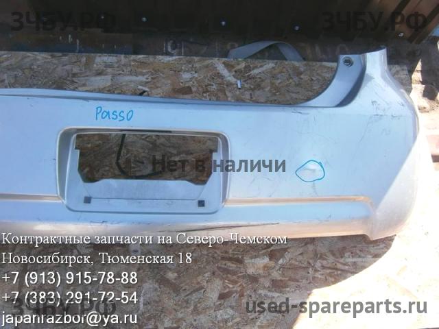 Toyota Passo 1 (C10) Бампер задний
