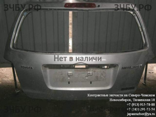 Toyota Kluger 1 Дверь багажника