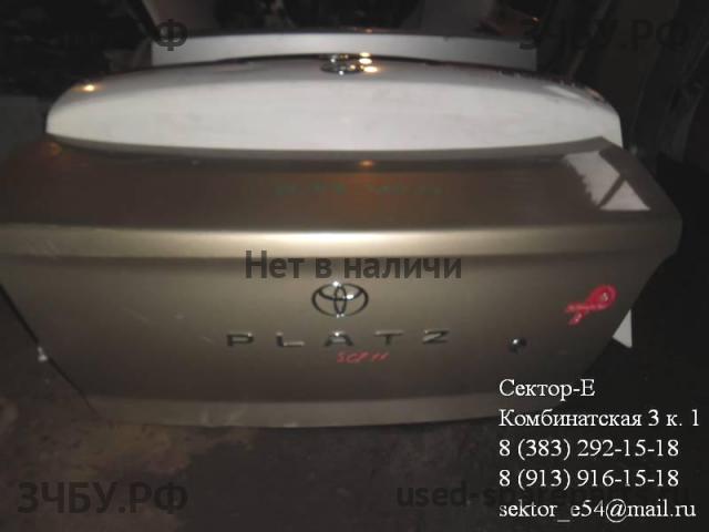Toyota Platz Крышка багажника