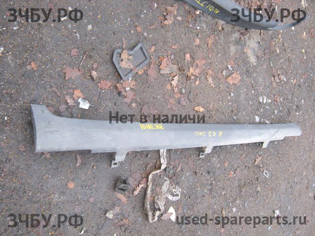 Honda Civic 8 (5D) Накладка на порог правая