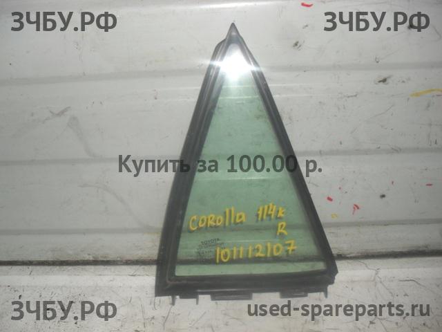 Toyota Corolla (E12) Стекло двери задней правой (форточка)