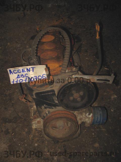 Hyundai Accent 2 Двигатель (ДВС)