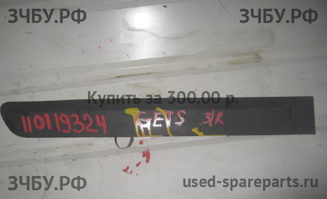 Hyundai Getz Молдинг двери задней правой