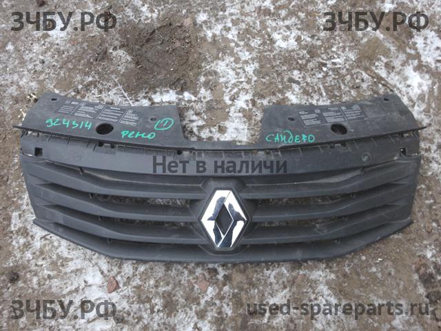 Renault Sandero 1 Решетка радиатора