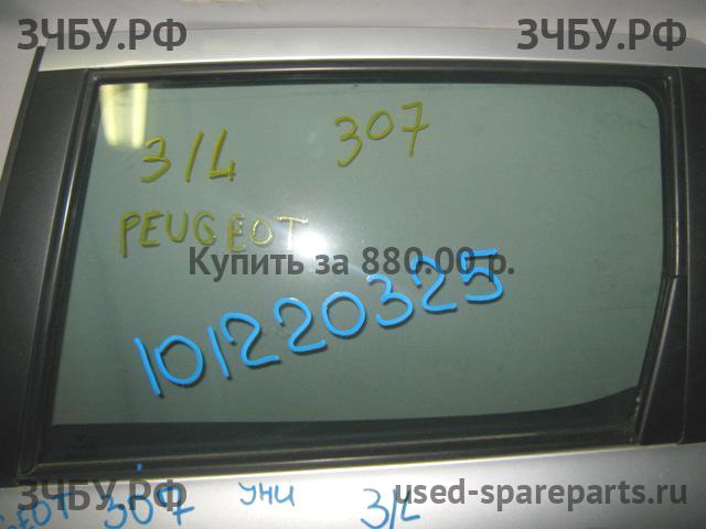 Peugeot 307 Стекло двери задней левой