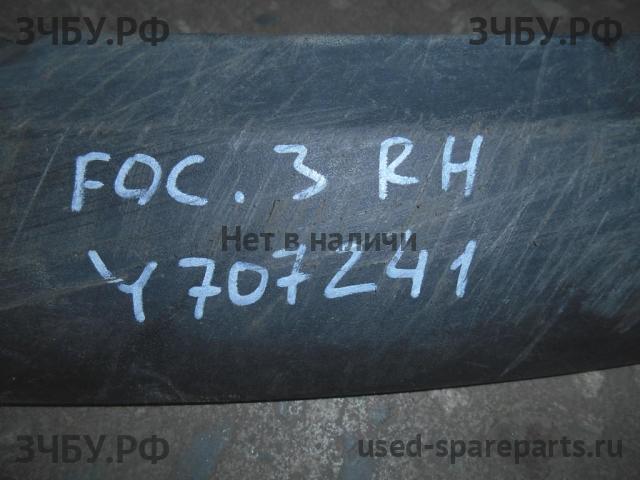 Ford Focus 3 Спойлер переднего бампера