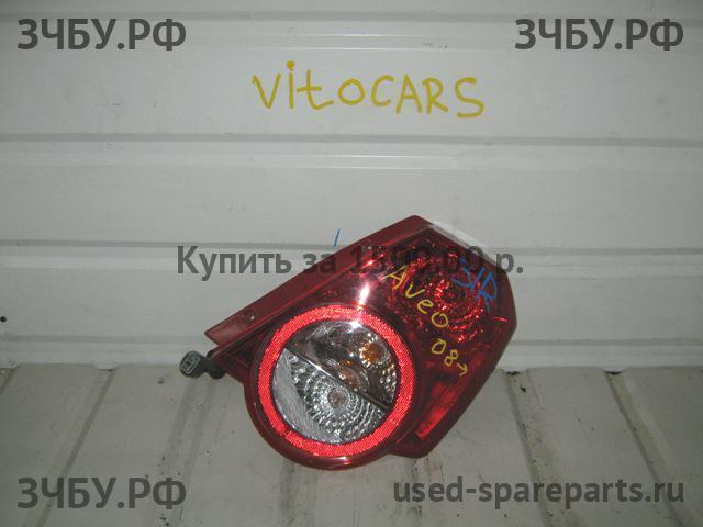 Chevrolet Aveo 2 (T250) Фонарь правый