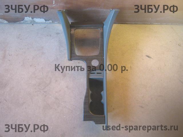 Ford Focus 2 (рестайлинг) Накладка декоративная на кулису (консоль)