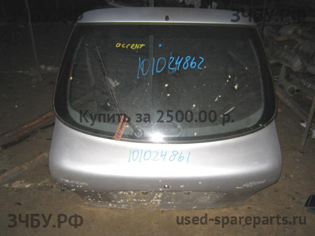 Hyundai Accent 1 Стекло заднее