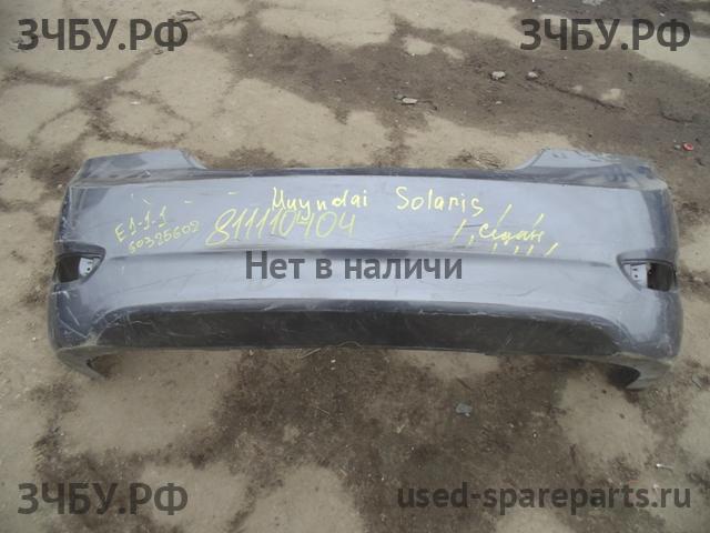 Hyundai Solaris 1 Бампер задний