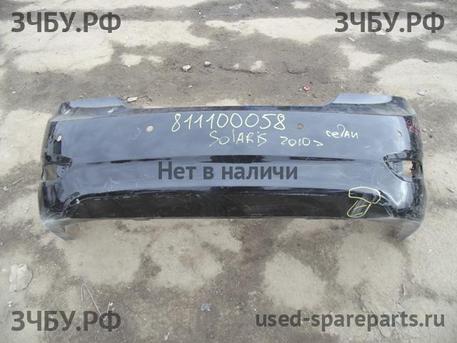 Hyundai Solaris 1 Бампер задний
