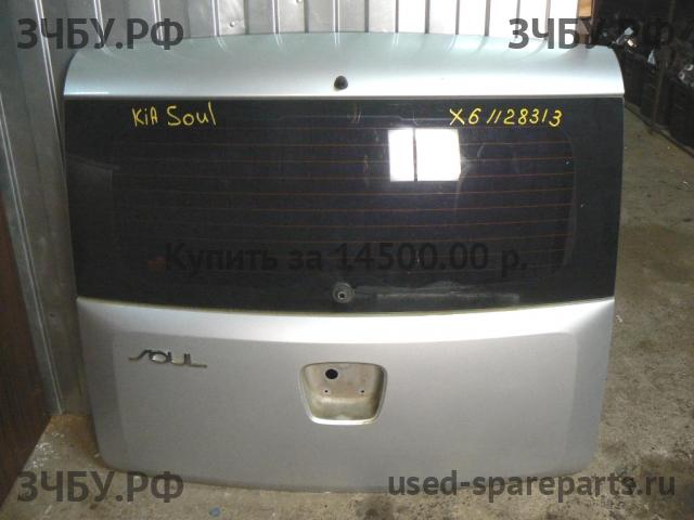 KIA Soul 1 Дверь багажника со стеклом