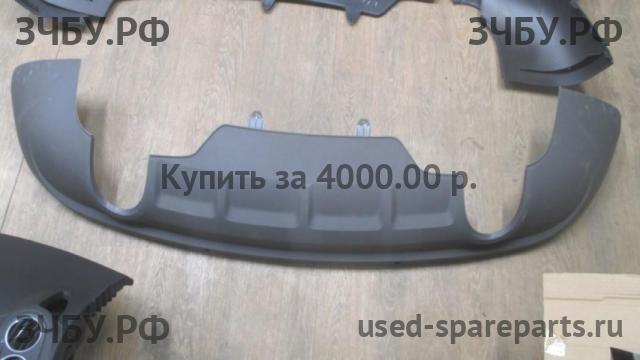 Audi Q5 (1) [8R] Юбка заднего бампера