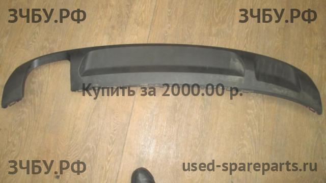 Audi A3 [8V] 4D Юбка заднего бампера