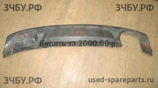 Audi A3 [8V] 4D Юбка заднего бампера