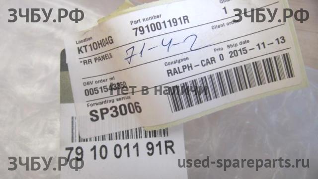 Renault Megane 3 Панель задняя
