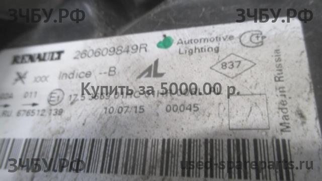 Renault Duster Фара левая