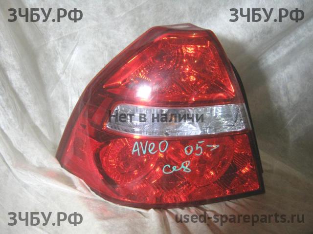 Chevrolet Aveo 2 (T250) Фонарь левый
