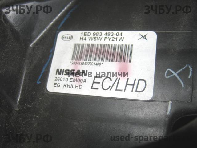 Nissan Tiida 1 Фара правая