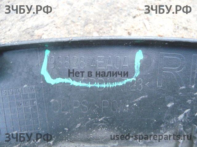 Nissan Qashqai (J11) Накладка крыла заднего правого
