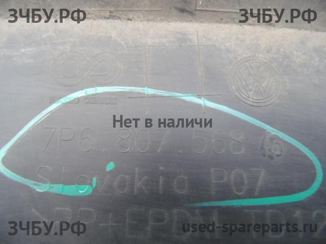Volkswagen Touareg 2 Юбка заднего бампера