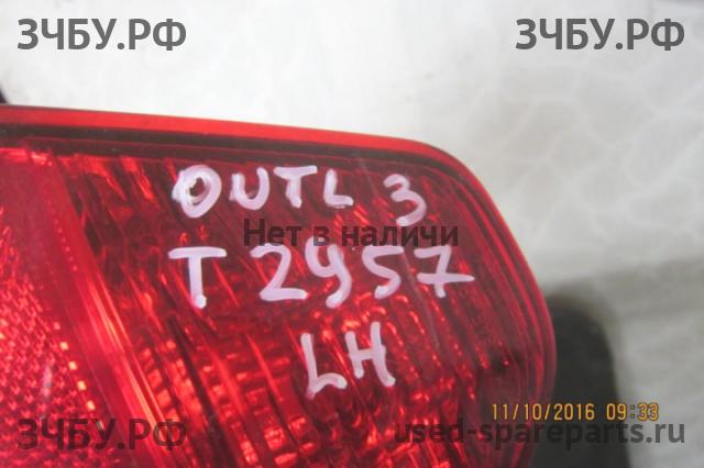 Mitsubishi Outlander 3 Фонарь задний в бампер левый