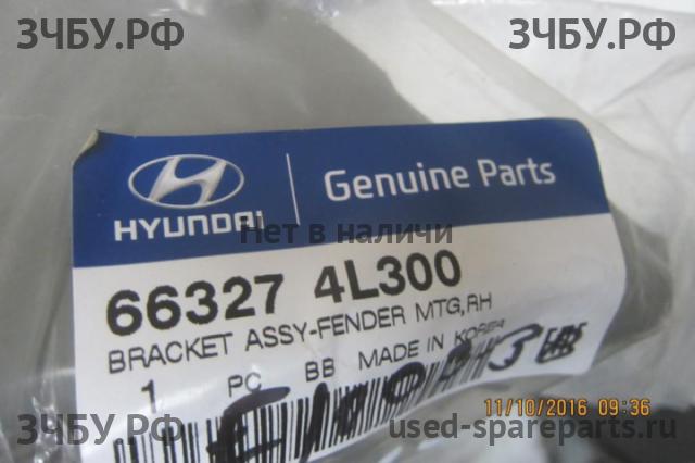 Hyundai Solaris 1 Кронштейн крепления крыла