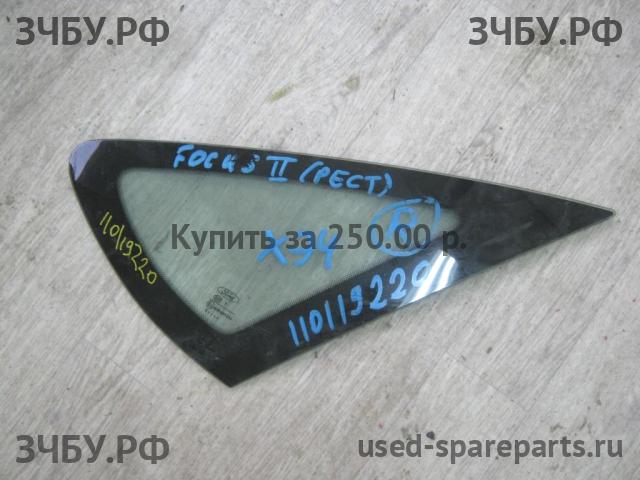 Ford Focus 2 (рестайлинг) Стекло кузовное глухое правое