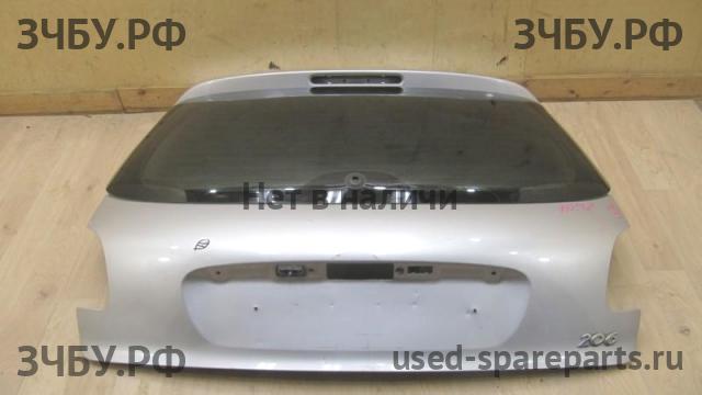 Peugeot 206 Дверь багажника со стеклом