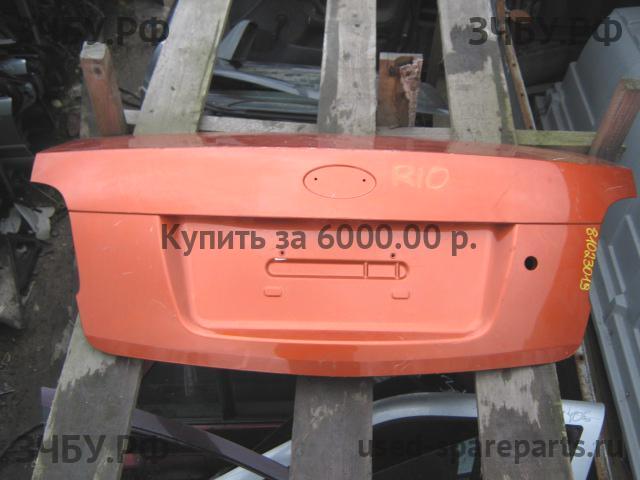 KIA Rio 2 Крышка багажника