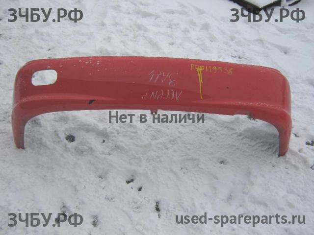 Hyundai Accent 1 Бампер задний