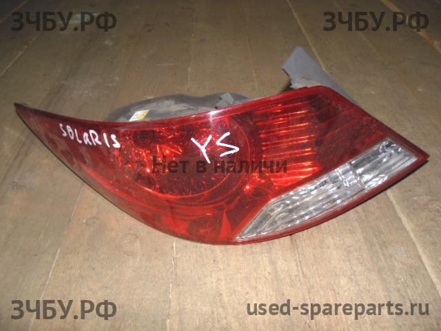 Hyundai Solaris 1 Фонарь левый
