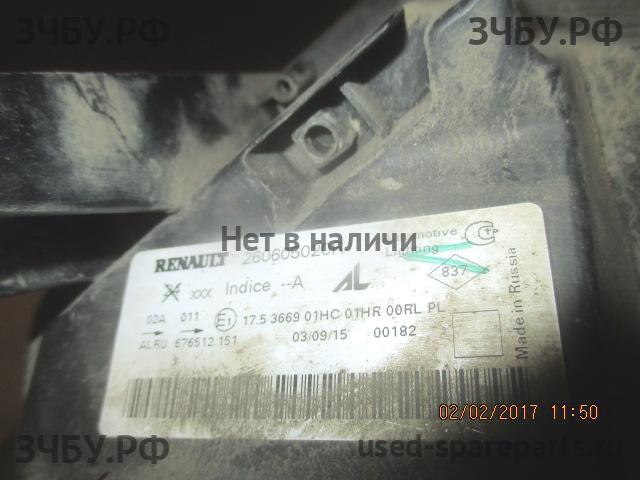 Renault Duster Фара левая