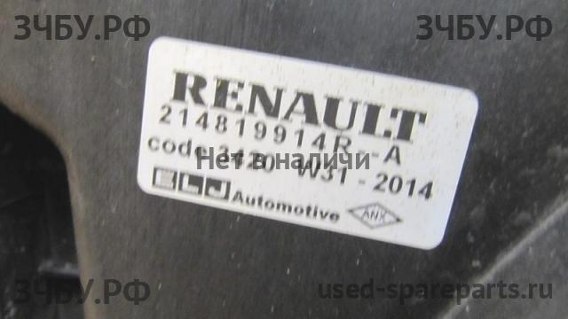 Renault Duster Вентилятор радиатора, диффузор