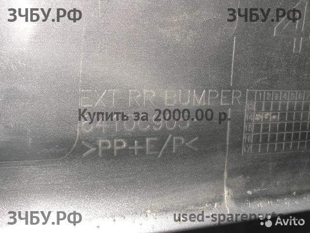 Mitsubishi Outlander 3 Накладка заднего бампера
