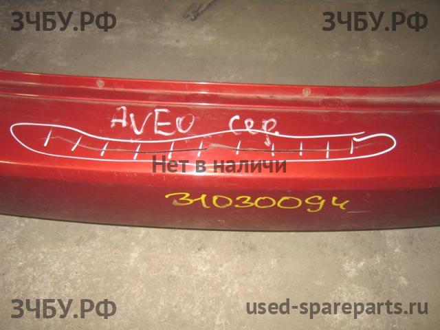 Chevrolet Aveo 2 (T250) Бампер задний