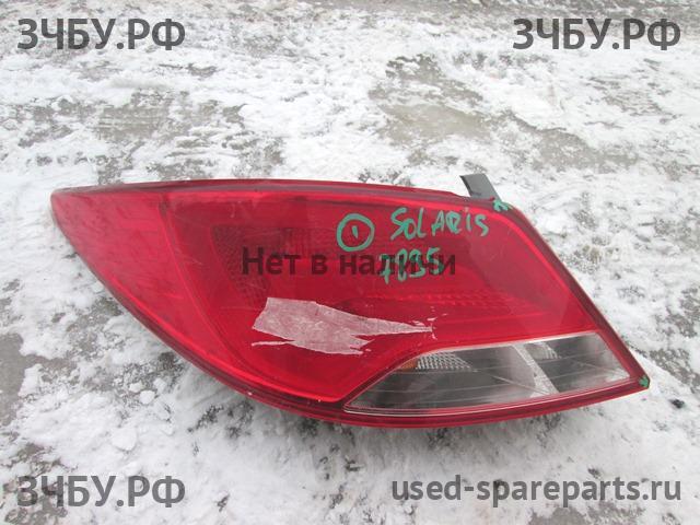 Hyundai Solaris 1 Фонарь левый