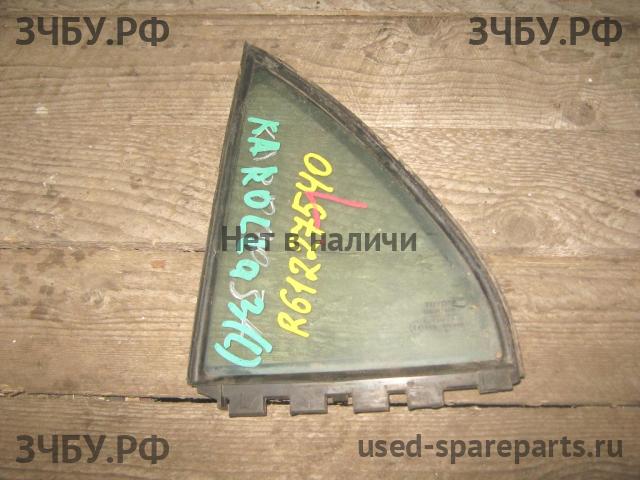 Toyota Corolla (E12) Стекло двери задней левой (форточка)
