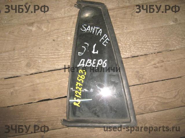 Hyundai Santa Fe 1 (SM) Стекло двери задней левой (форточка)