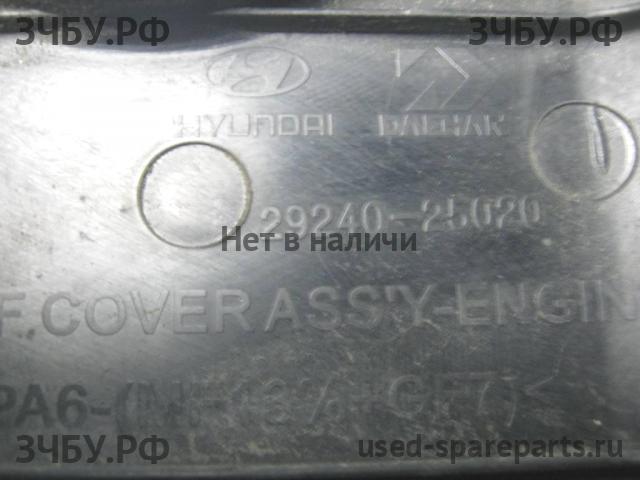 Hyundai Sonata NF Кожух двигателя (накладка, крышка на двигатель)